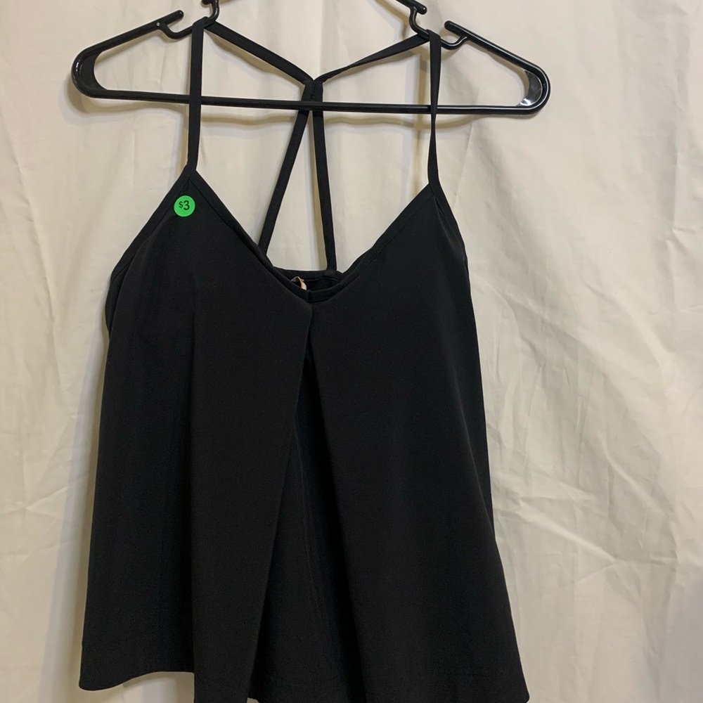 black tank top